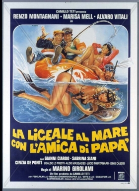 couverture film La liceale al mare con l'amica di papà