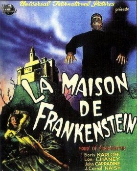 couverture film La maison de Frankenstein