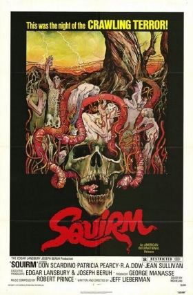 couverture film La nuit des vers géants