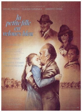 couverture film La petite fille en velours bleu