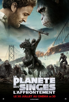 couverture film La Planète des singes : L&#039;Affrontement