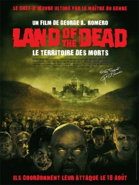 couverture film Land of the Dead, le territoire des morts