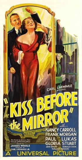couverture film Le baiser devant le miroir