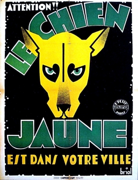 couverture film Le Chien jaune
