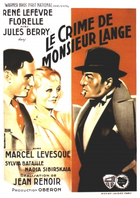 couverture film Le Crime de Monsieur Lange