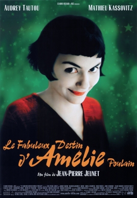 couverture film Le Fabuleux Destin d'Amélie Poulain