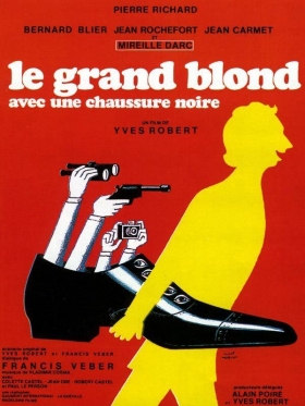 couverture film Le Grand Blond avec une chaussure noire