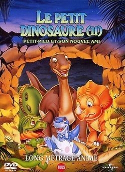 couverture film Le Petit Dinosaure : Petit-Pied et son nouvel ami
