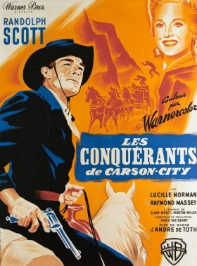 couverture film Les Conquérants de Carson City