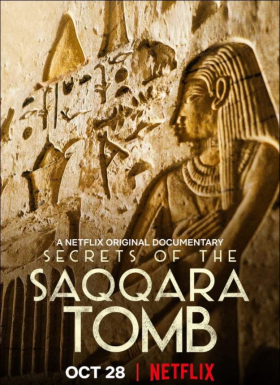 couverture film Les secrets de la tombe de Saqqarah