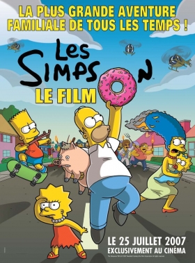 couverture film Les Simpson, le film