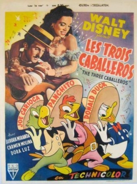 couverture film Les Trois Caballeros
