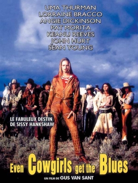 couverture film Même les cowgirls ont du vague à l&#039;âme