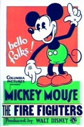 couverture film Mickey Mouse - Combattant du feu