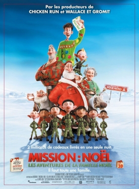 couverture film Mission : Noël - Les Aventures de la famille Noël