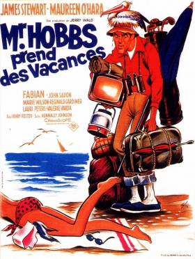 couverture film Monsieur Hobbs prend des vacances