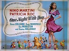 couverture film One night with you