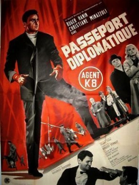 couverture film Passeport diplomatique agent k8