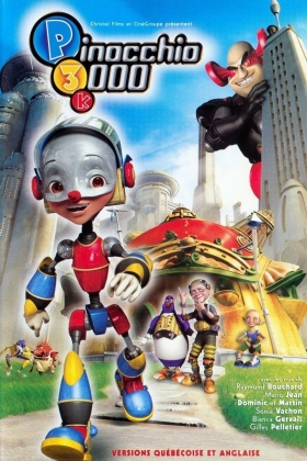 couverture film Pinocchio le robot