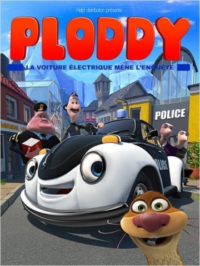 couverture film Ploddy - La voiture électrique mène l'enquête