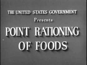 couverture film Point Rationing of Foods