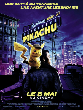 couverture film Pokémon Détective Pikachu
