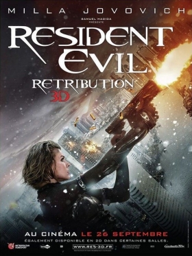 couverture film Resident Evil : Retribution