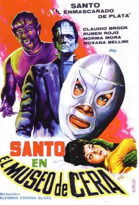 couverture film Santo en el Museo de Cera