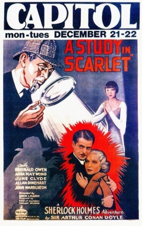 couverture film Sherlock Holmes : Une étude en rouge