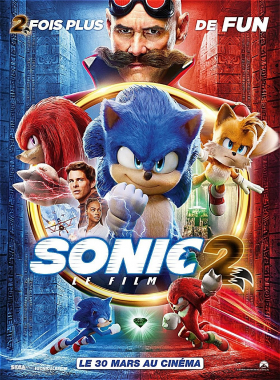 couverture film Sonic 2, le film