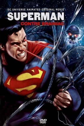 couverture film Superman contre Brainiac
