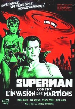 couverture film Superman contre l’Invasion des Martiens