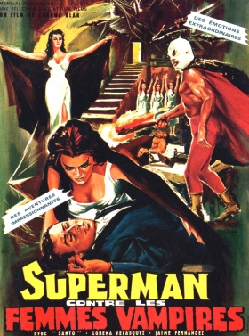 couverture film Superman contre les femmes vampires