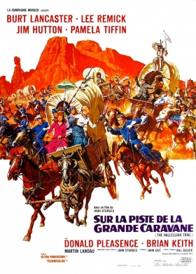 couverture film Sur la piste de la grande caravane