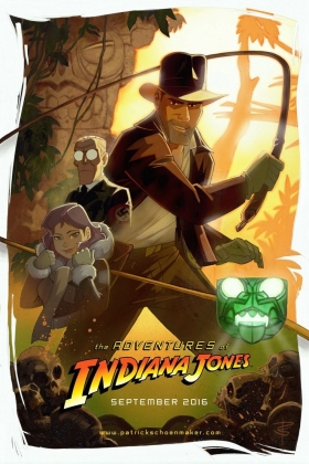 couverture film The Adventures of Indiana Jones by Patrick Schoenmaker