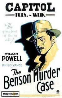 couverture film The Benson Murder Case
