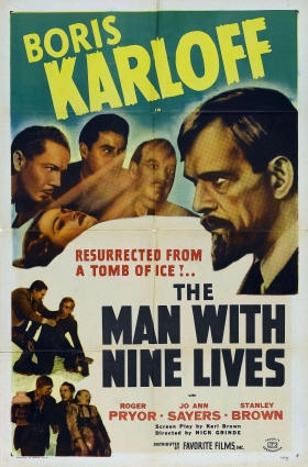 couverture film The Man with Nine Lives