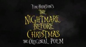 couverture film The Nightmare Before Christmas : The Original Poem