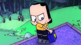 couverture film There's a Man in the Woods