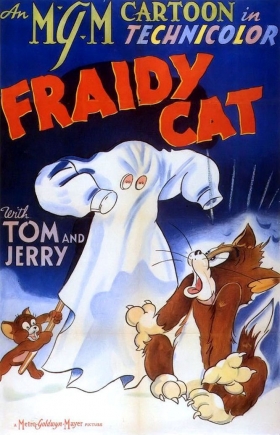 couverture film Tom and Jerry - Fraidy Cat