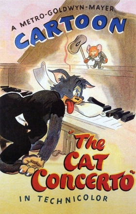 couverture film Tom et Jerry au piano