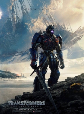 couverture film Transformers : The Last Knight