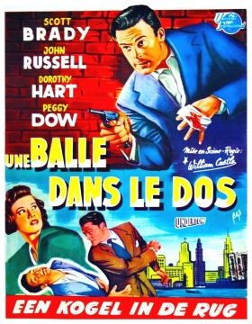couverture film Une balle dans le dos