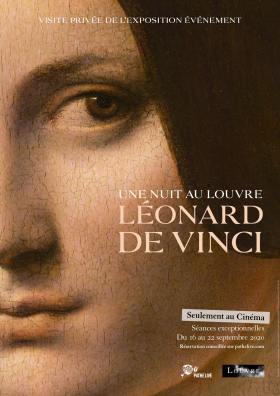 couverture film Une nuit au Louvre : Léonard de Vinci
