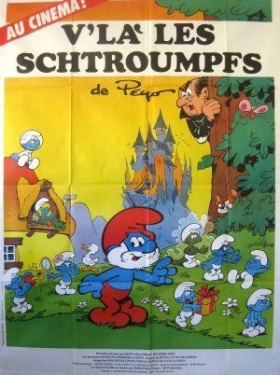 couverture film V'la les Schtroumpfs