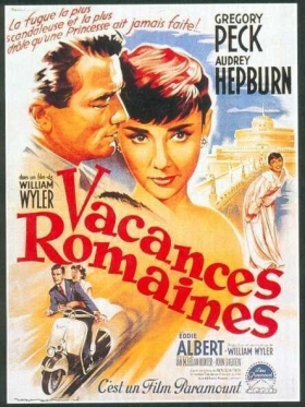 couverture film Vacances romaines