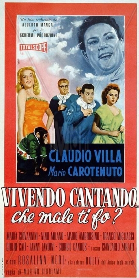 couverture film Vivendo, cantando che male ti fo?