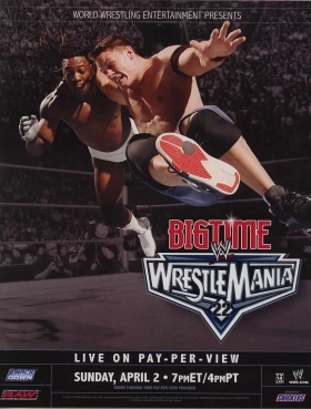 couverture film WrestleMania 22