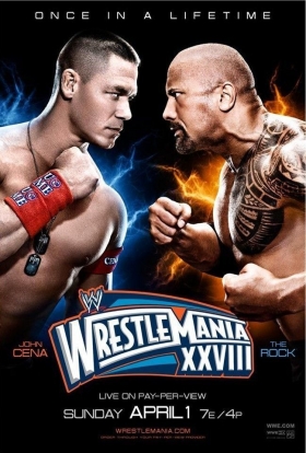 couverture film WrestleMania XXVIII