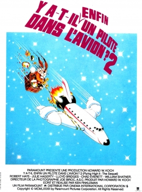 couverture film Y a-t-il enfin un pilote dans l'avion ?